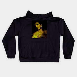 Beautiful girl, like gold on skin. So beautiful. Kids Hoodie